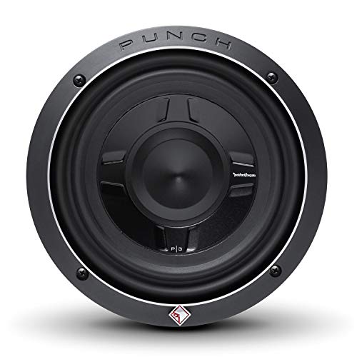 Rockford P3 Punch Shallow Mount 8-Inch DVC 4-Ohm Subwoofer Rockford P3 Punch Shallow Mount 8-Inch DVC 4-Ohm Subwoofer